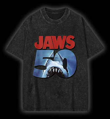 50 Years of Sharky Shenanigans Vintage Washed 100% Cotton T-Shirt - TheDrunkShark