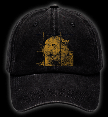 Capybara's Test Trouble Vintage Washed 100% Cotton Baseball Hat