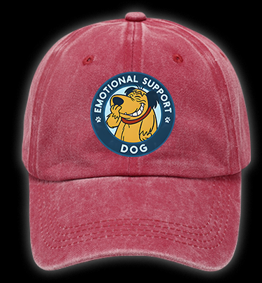 Dog's Heartwarming Style Vintage Washed 100% Cotton Baseball Hat