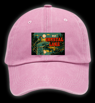 Fish's Lake Adventure Vintage Washed 100% Cotton Baseball Hat