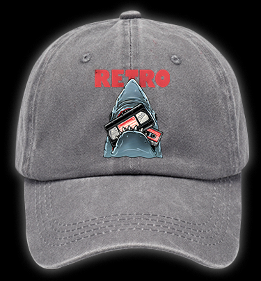 Shark's Vintage Love Vintage Washed 100% Cotton Baseball Hat