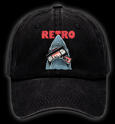 Shark's Vintage Love Vintage Washed 100% Cotton Baseball Hat