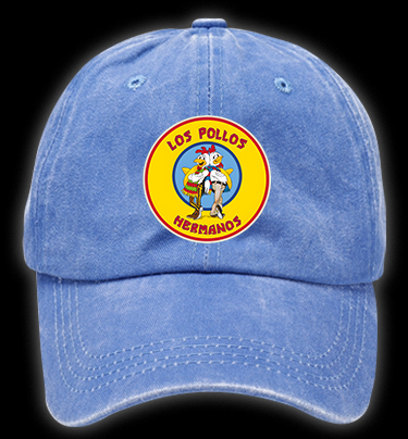 Rooster Bros Fun Vintage Washed 100% Cotton Baseball Hat