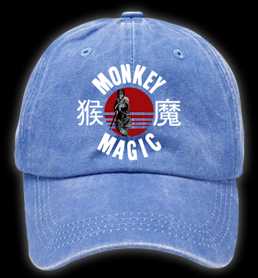 Monkey's Myth Style Vintage Washed 100% Cotton Baseball Hat