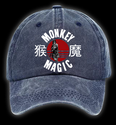 Monkey's Myth Style Vintage Washed 100% Cotton Baseball Hat