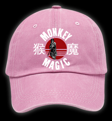 Monkey's Myth Style Vintage Washed 100% Cotton Baseball Hat