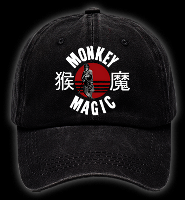 Monkey's Myth Style Vintage Washed 100% Cotton Baseball Hat