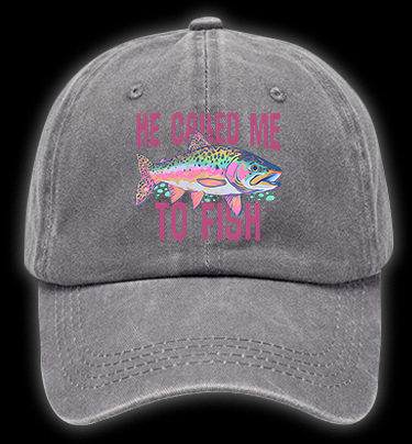 Fish's Bible Style Vintage Washed 100% Cotton Baseball Hat