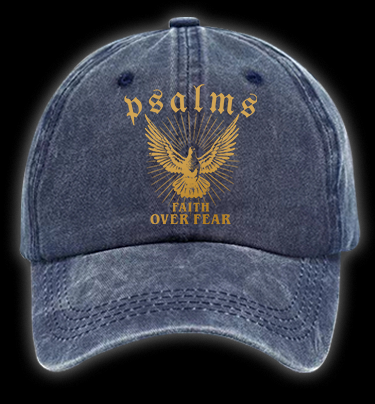 Bird's Psalm Style Vintage Washed 100% Cotton Baseball Hat