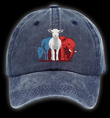 Lamb's Faith Style Vintage Washed 100% Cotton Baseball Hat