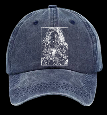 Cotier - Maliketh the Black Blade Vintage Washed 100% Cotton Baseball Hat