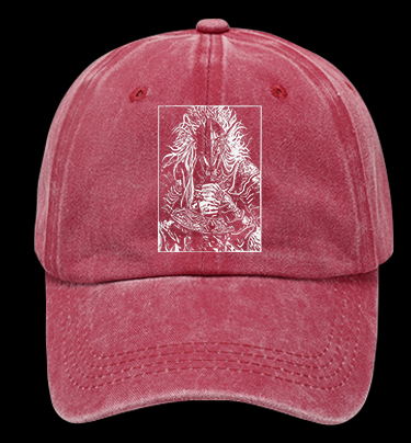 Cotier - Maliketh the Black Blade Vintage Washed 100% Cotton Baseball Hat