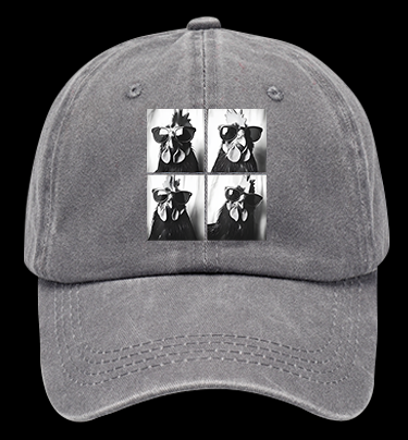 Gogglehead Chicken Vintage Washed 100% Cotton Baseball Hat