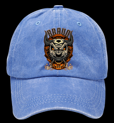 Mechanical Bull Vintage Washed 100% Cotton Baseball Hat