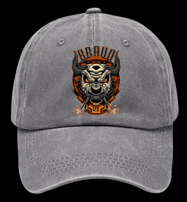 Mechanical Bull Vintage Washed 100% Cotton Baseball Hat