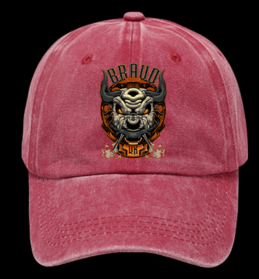 Mechanical Bull Vintage Washed 100% Cotton Baseball Hat