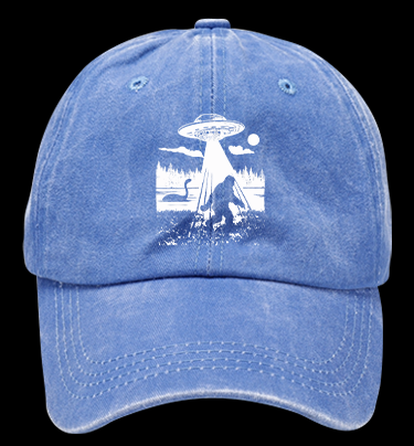 Cryptid Vintage Washed 100% Cotton Baseball Hat