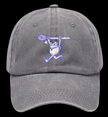 Frog's Happy Moment Vintage Washed 100% Cotton Baseball Hat