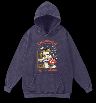 Frog's Figureoutable Vintage Washed 100% Cotton Hoodie