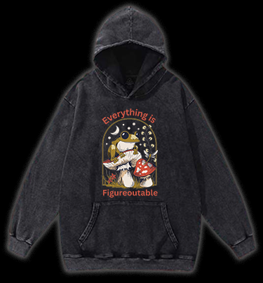 Frog's Figureoutable Vintage Washed 100% Cotton Hoodie