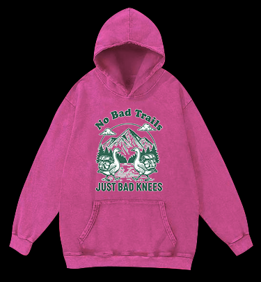 Trail Goose Adventure Vintage Washed 100% Cotton Hoodie