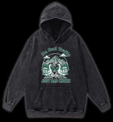 Trail Goose Adventure Vintage Washed 100% Cotton Hoodie