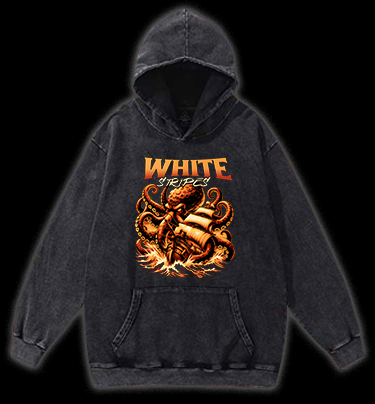Octopus on Deck Vintage Washed 100% Cotton Hoodie