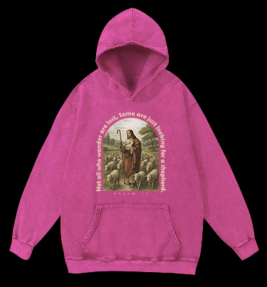 Lamb's Psalm Style Vintage Washed 100% Cotton Hoodie