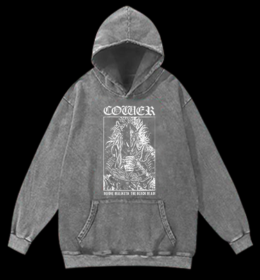 Cotier - Maliketh the Black Blade Vintage Washed 100% Cotton Hoodie