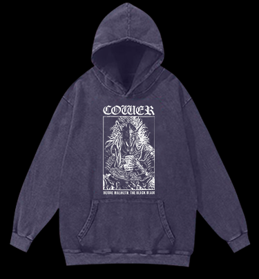 Cotier - Maliketh the Black Blade Vintage Washed 100% Cotton Hoodie