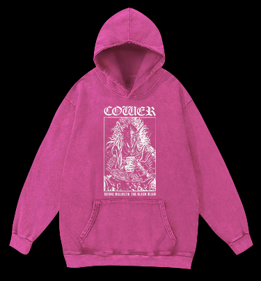 Cotier - Maliketh the Black Blade Vintage Washed 100% Cotton Hoodie