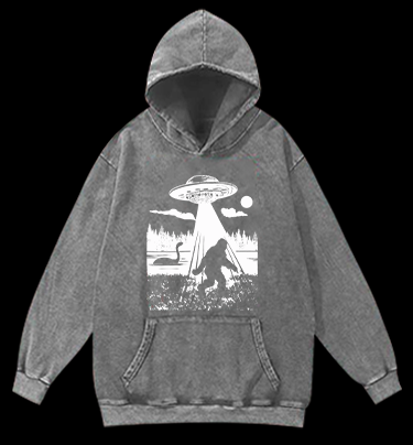 Cryptid Vintage Washed 100% Cotton Hoodie