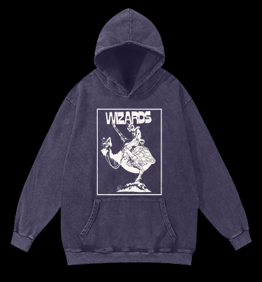 Fantasy Adventurer Vintage Washed 100% Cotton Hoodie