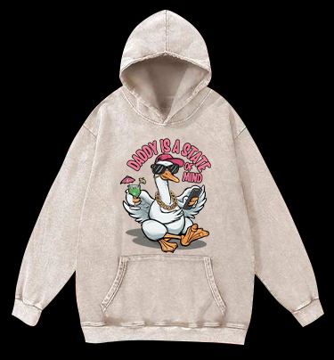 Swag Goose State Vintage Washed 100% Cotton Hoodie