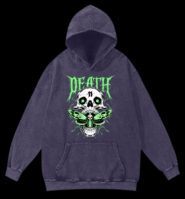 Insect of Doom Vintage Washed 100% Cotton Hoodie