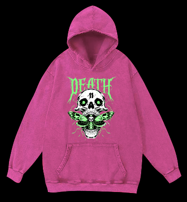 Insect of Doom Vintage Washed 100% Cotton Hoodie
