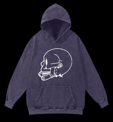 This is actually a cat Vintage Washed 100% Cotton Hoodie