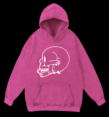 This is actually a cat Vintage Washed 100% Cotton Hoodie