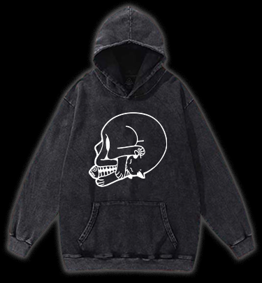 This is actually a cat Vintage Washed 100% Cotton Hoodie