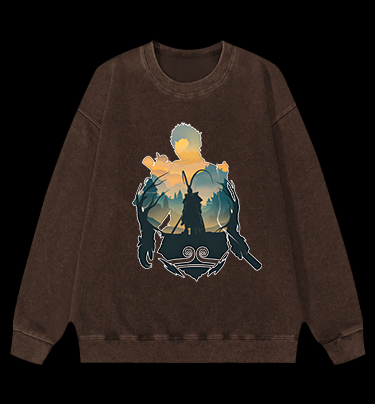 Monkey's Epic Fun Vintage Washed 100% Cotton Sweatshirt