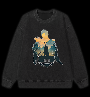 Monkey's Epic Fun Vintage Washed 100% Cotton Sweatshirt