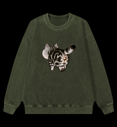 Dragon Li's Arse Vintage Washed 100% Cotton Sweatshirt