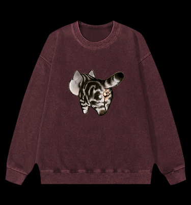 Dragon Li's Arse Vintage Washed 100% Cotton Sweatshirt