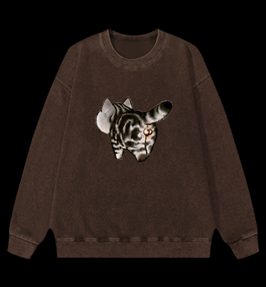 Dragon Li's Arse Vintage Washed 100% Cotton Sweatshirt