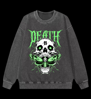 Insect of Doom Vintage Washed 100% Cotton Sweatshirt