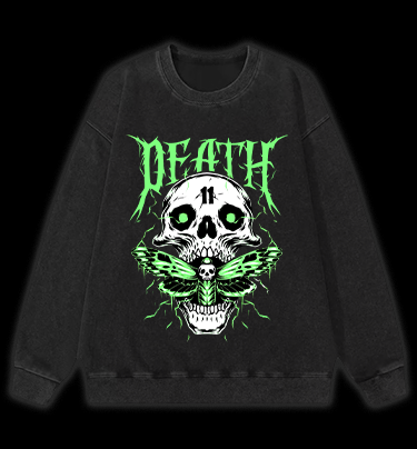 Insect of Doom Vintage Washed 100% Cotton Sweatshirt