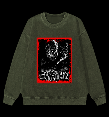 The Wolfman Vintage Washed 100% Cotton Sweatshirt