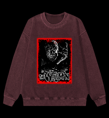 The Wolfman Vintage Washed 100% Cotton Sweatshirt