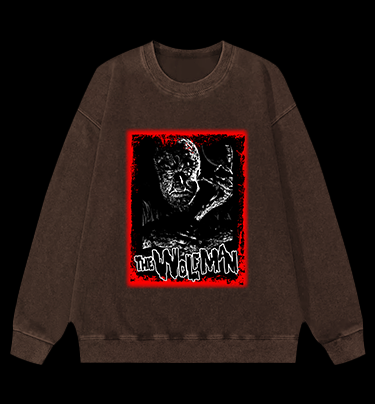 The Wolfman Vintage Washed 100% Cotton Sweatshirt