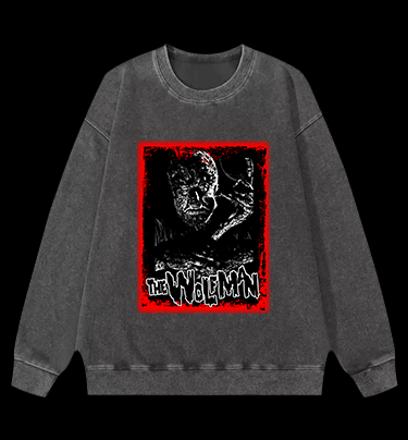 The Wolfman Vintage Washed 100% Cotton Sweatshirt